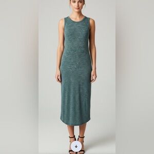 Wilfred BEST Teal Sleeveless Dress Stretchy